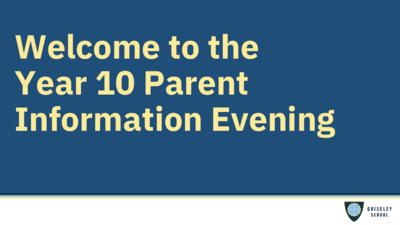 Y10 Information Evening 2024
