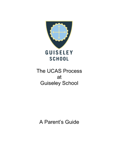 UCAS Parents Booklet