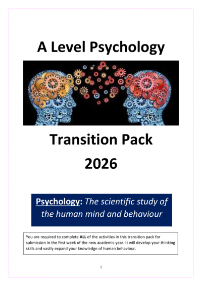 Psychology Gap Task